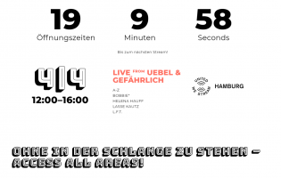 United We Stream Hamburg: Kickoff mit Helena Hauff am Samstag ab 12 Uhr auf ARTE Concert