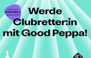 Jeder Pfefferminzlikör zählt! Clubkombinat startet mit Club Goods ein neues Social Business Jeder Pfefferminzlikör zählt! Clubkombinat startet mit Club Goods ein neues Social Business